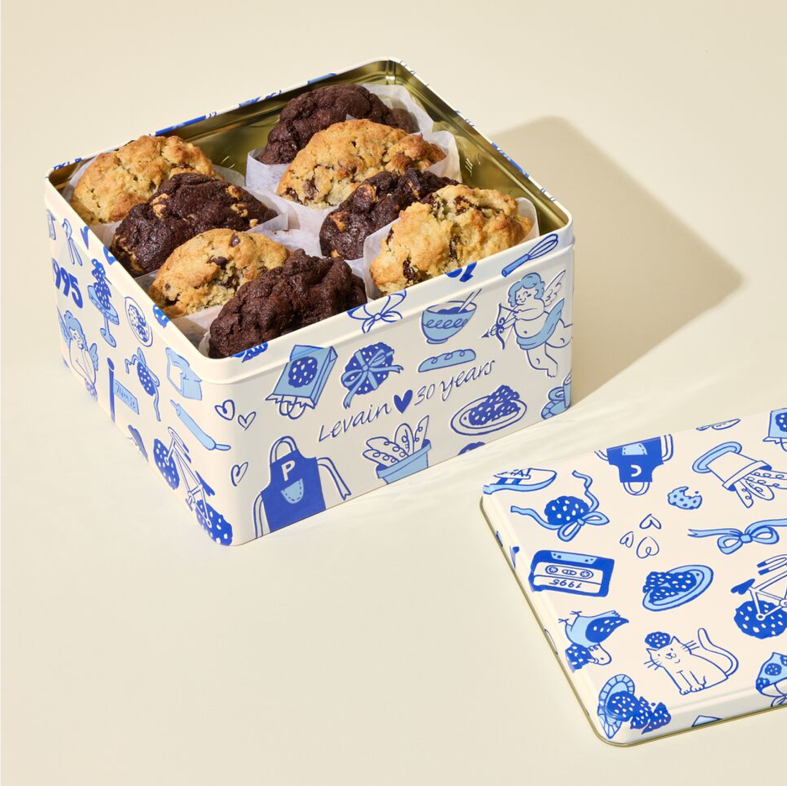 30th Year Cookie Tin Gift Set