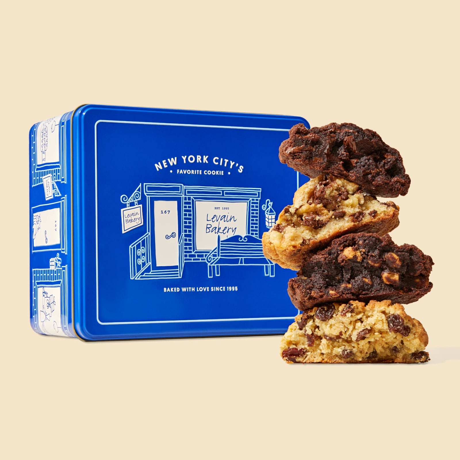 Levain Cookie Tin Gift Set