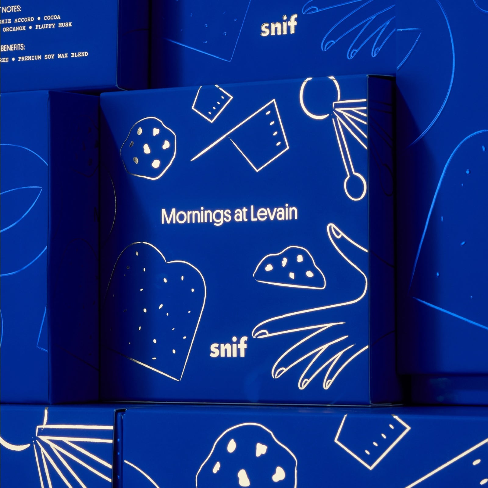 Mornings at Levain Candle