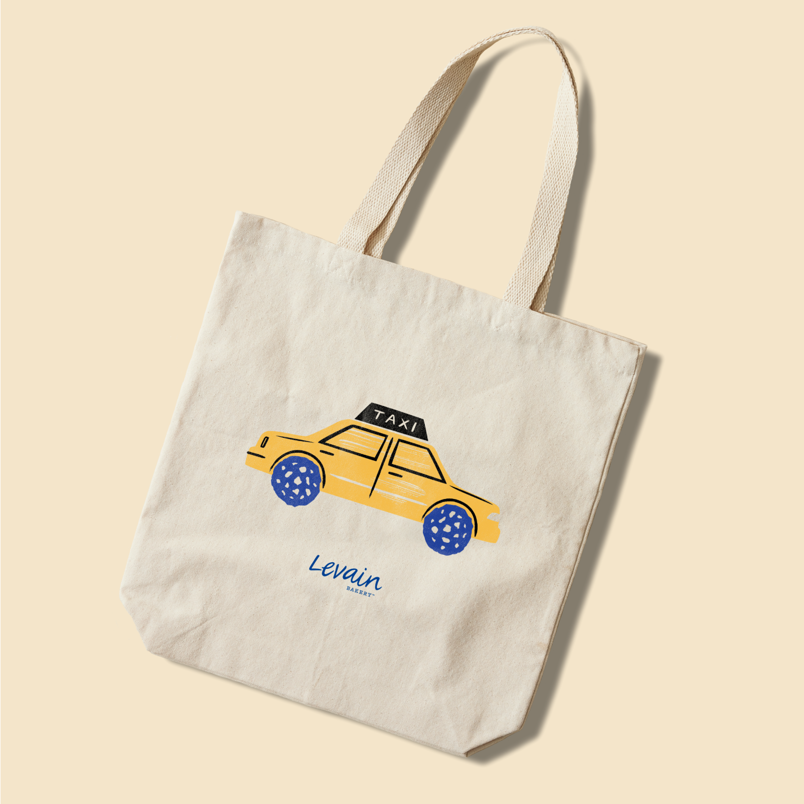 Taxi Cab Tote Bag
