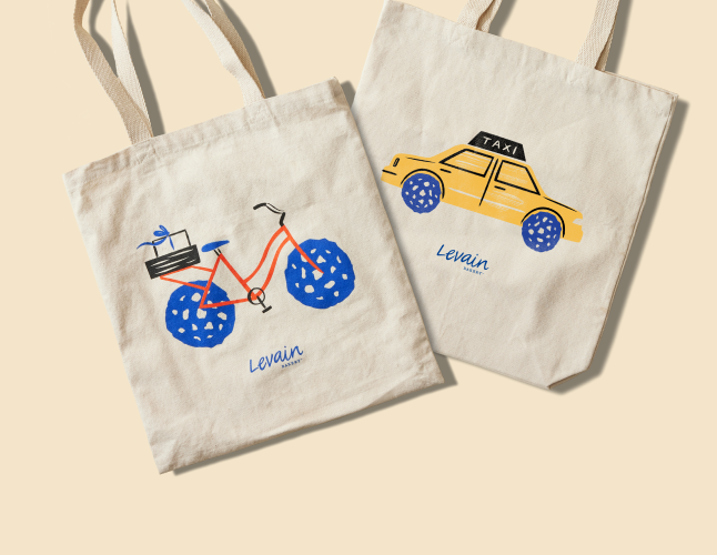Levain Tote Bags
